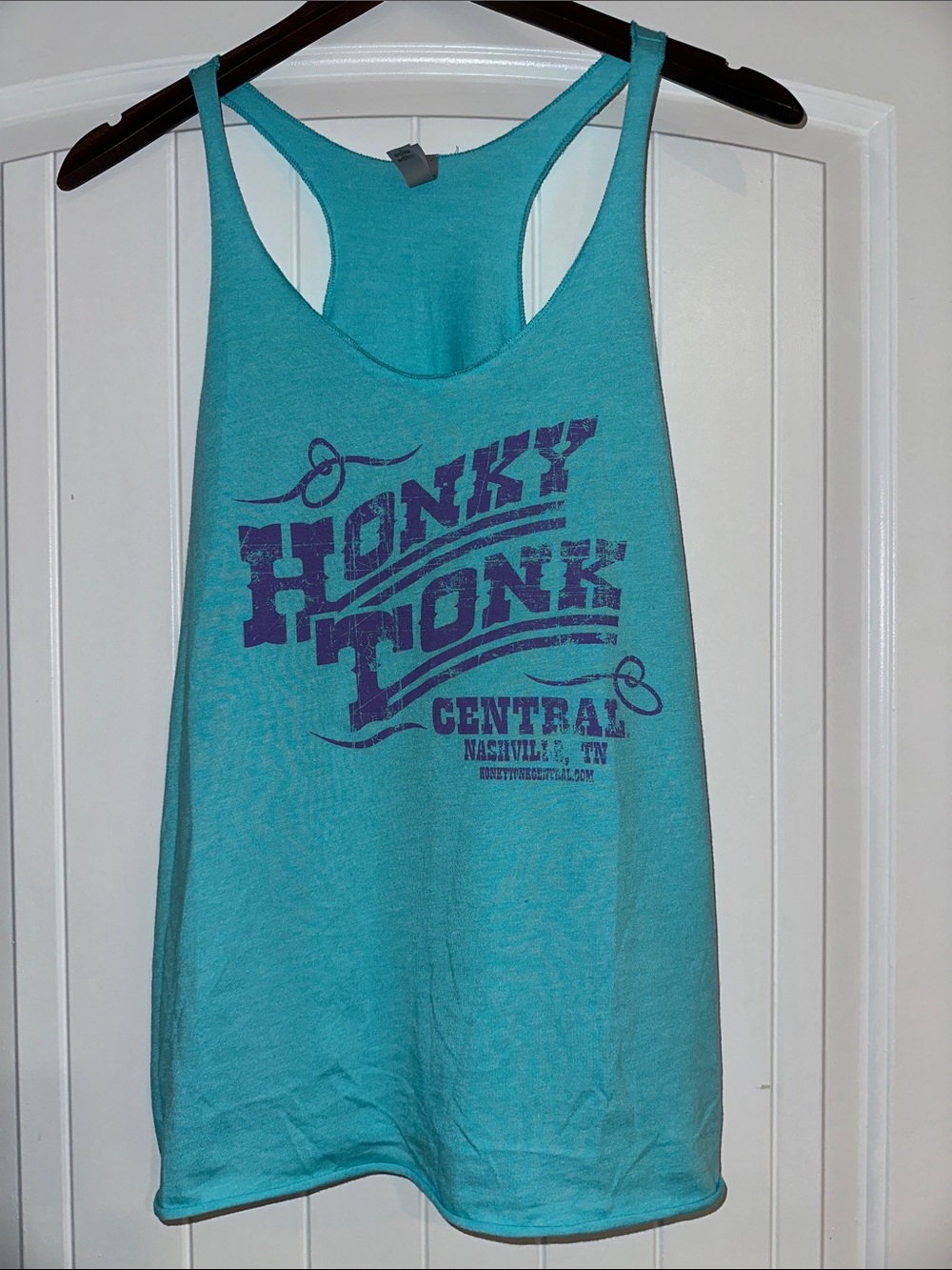 Honky Tonk Central, Nashville TN Racerback Tank